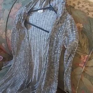 Girls cardigan with hoodie